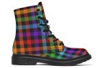 Boots-RainbowCheckered-YWV-36328-HFboots-Blk-STR8-YWV.jpg